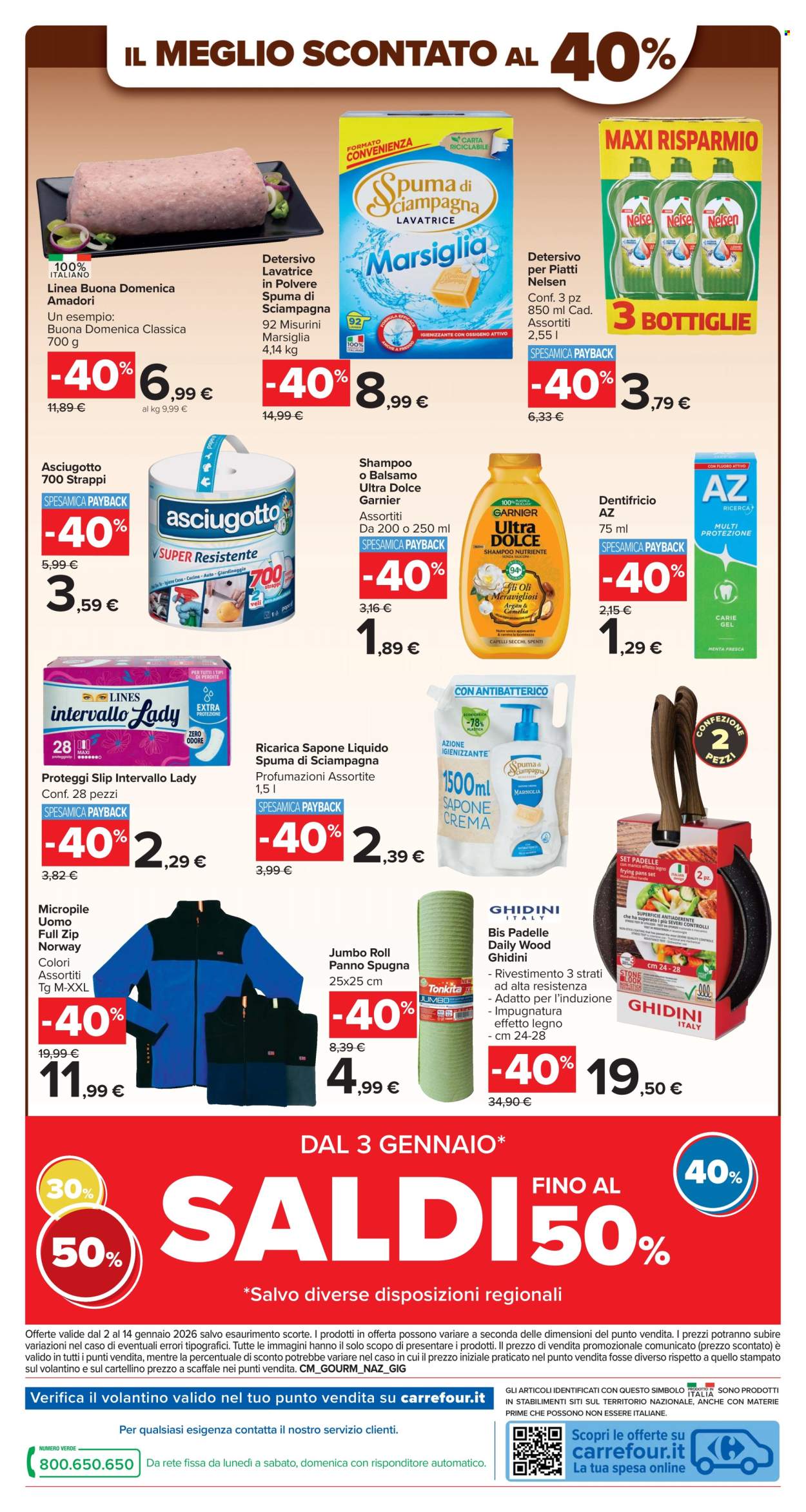 Volantino Carrefour - 2/1/2026 - 14/1/2026. Pagina 16