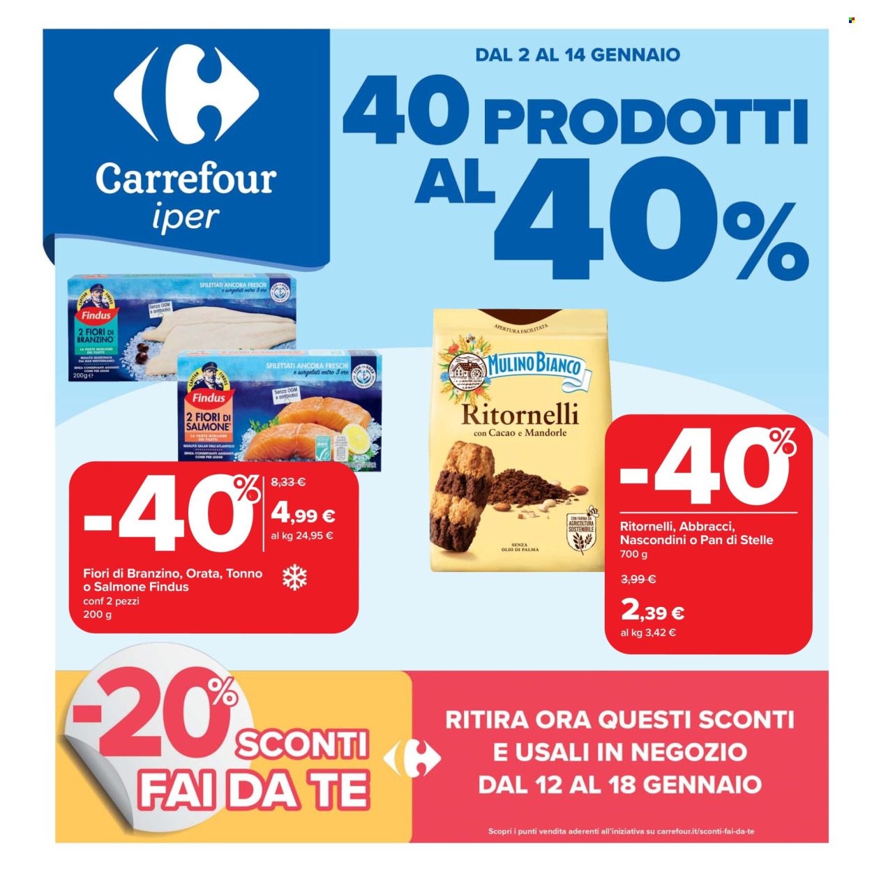 Volantino Carrefour - 2/1/2026 - 14/1/2026. Pagina 1