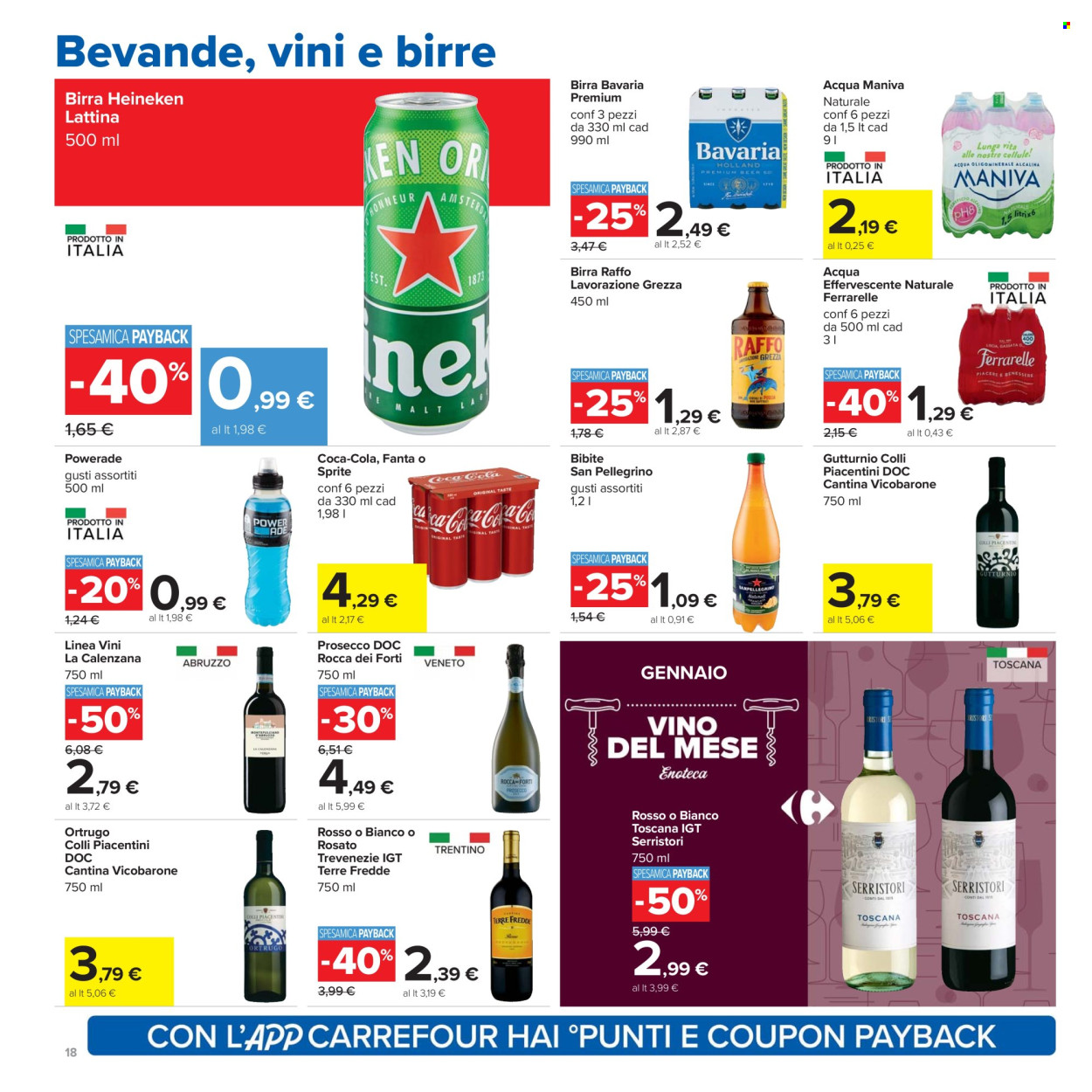 Volantino Carrefour - 2/1/2026 - 14/1/2026. Pagina 18