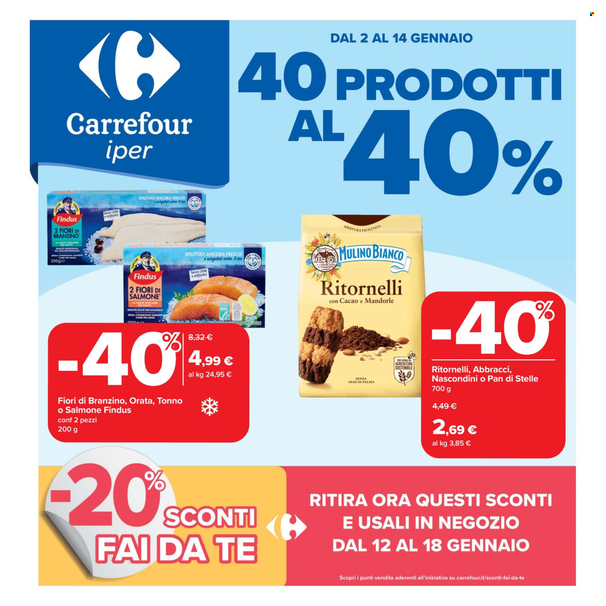 Volantino Carrefour - 2/1/2026 - 14/1/2026. Pagina 1