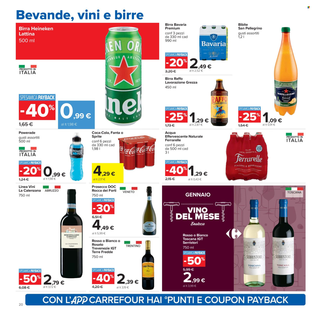 Volantino Carrefour - 2/1/2026 - 14/1/2026. Pagina 20