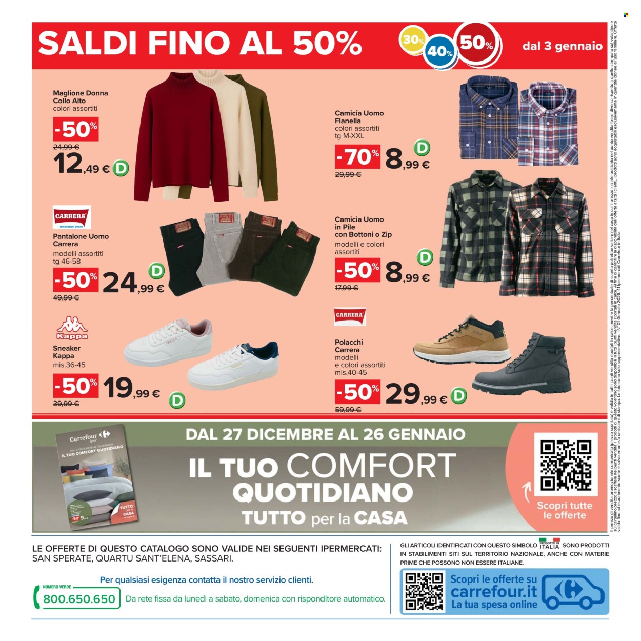 Volantino Carrefour - 2/1/2026 - 14/1/2026. Pagina 38