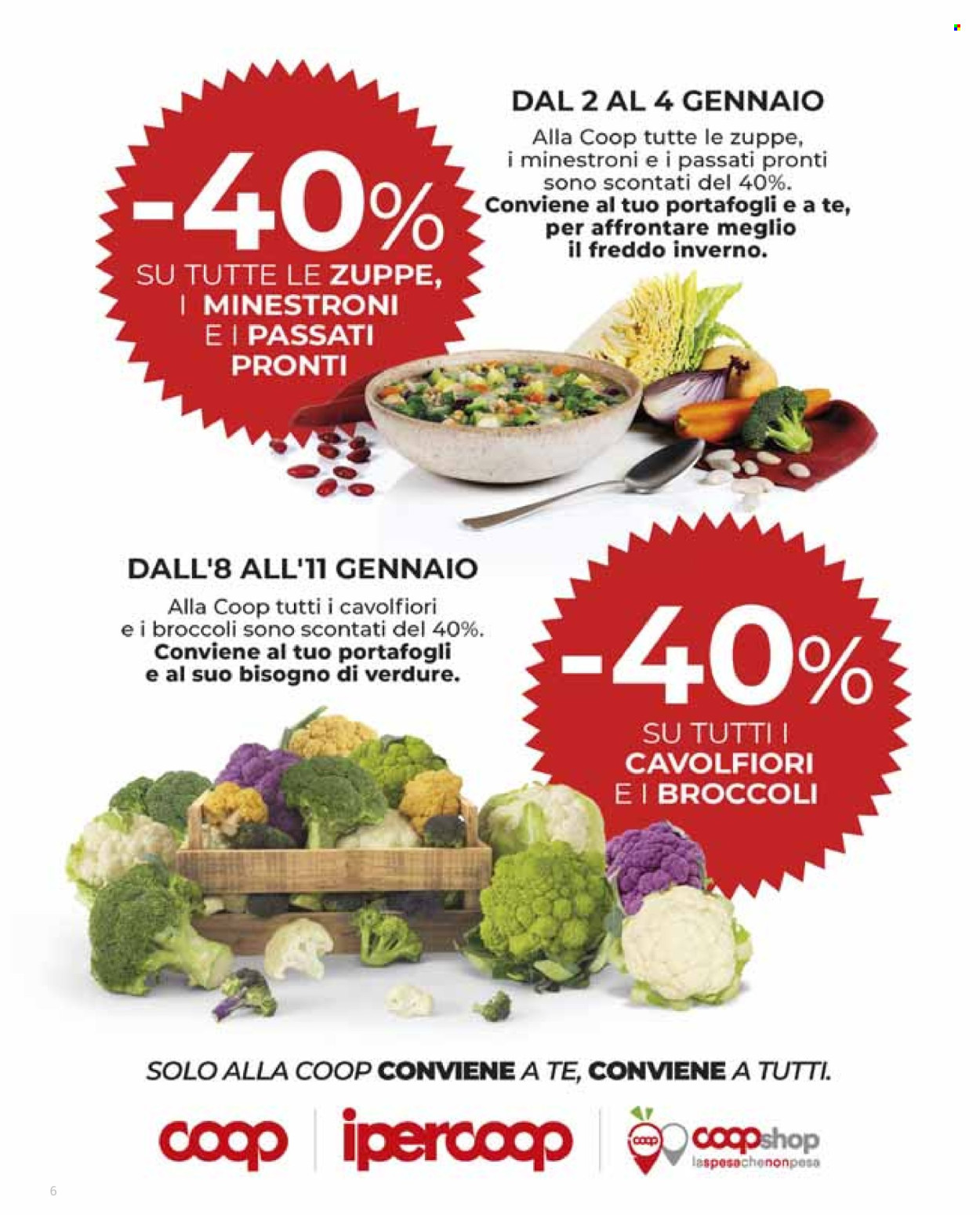 Volantino Coop - 2/1/2026 - 14/1/2026. Pagina 6