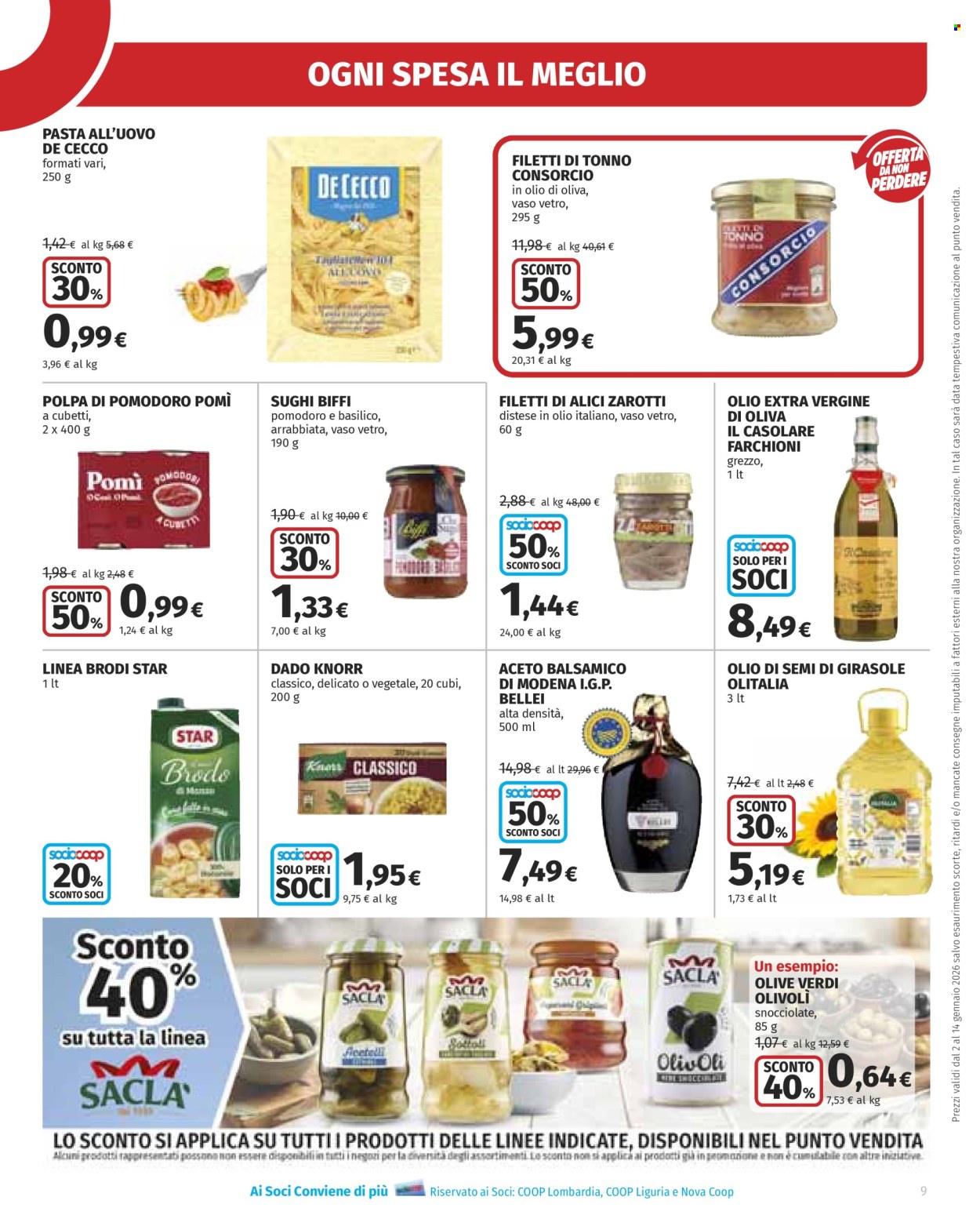 Volantino Coop - 2/1/2026 - 14/1/2026. Pagina 9