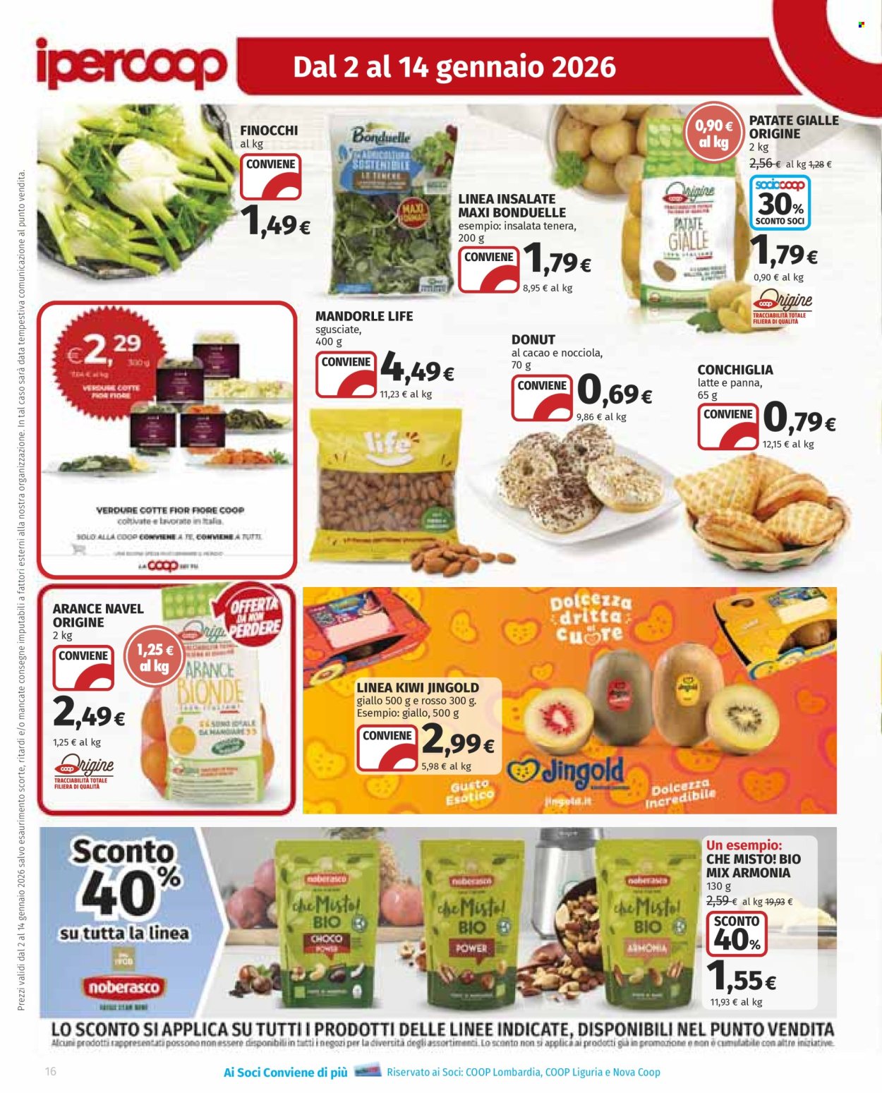 Volantino Coop - 2/1/2026 - 14/1/2026. Pagina 16