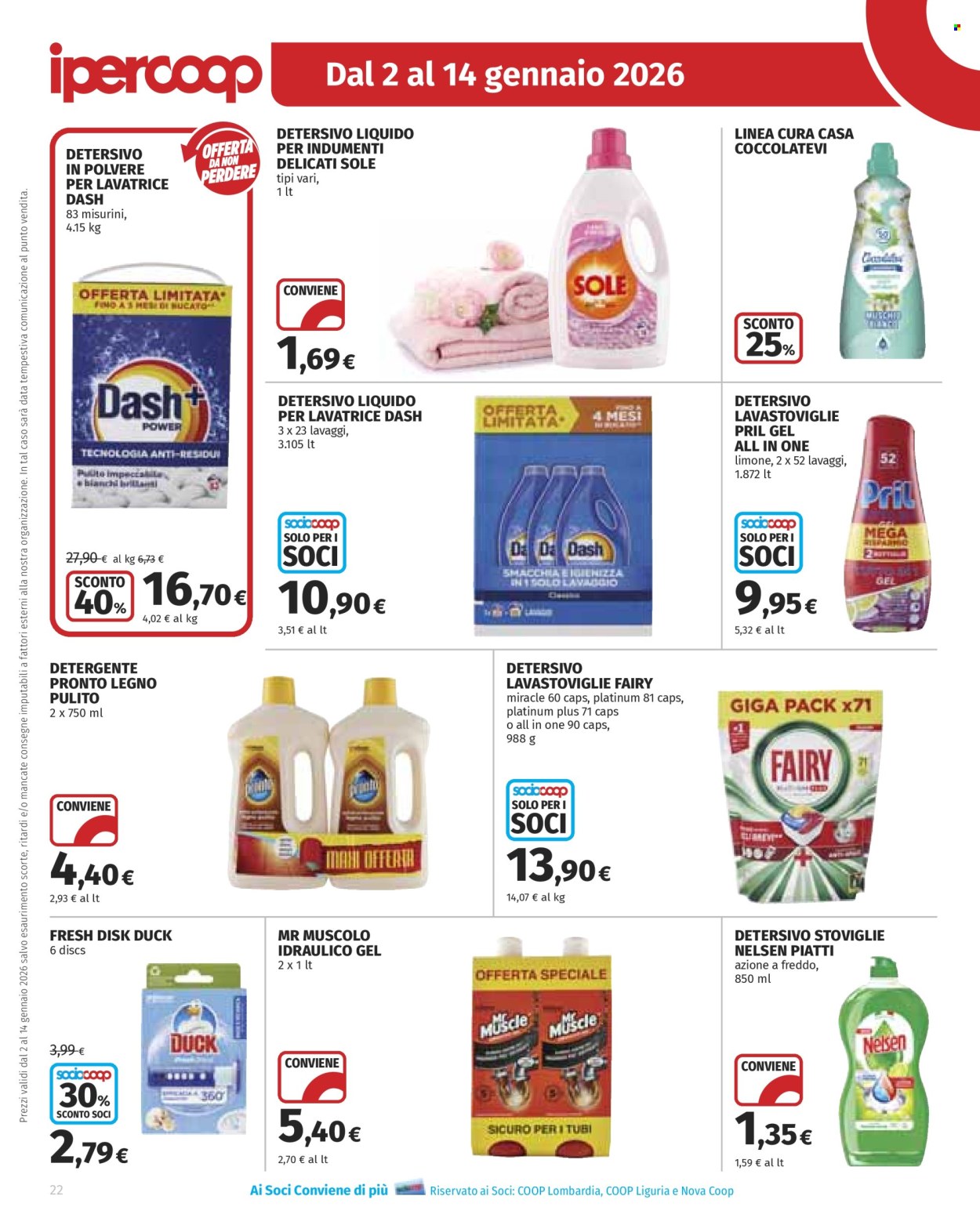 Volantino Coop - 2/1/2026 - 14/1/2026. Pagina 22