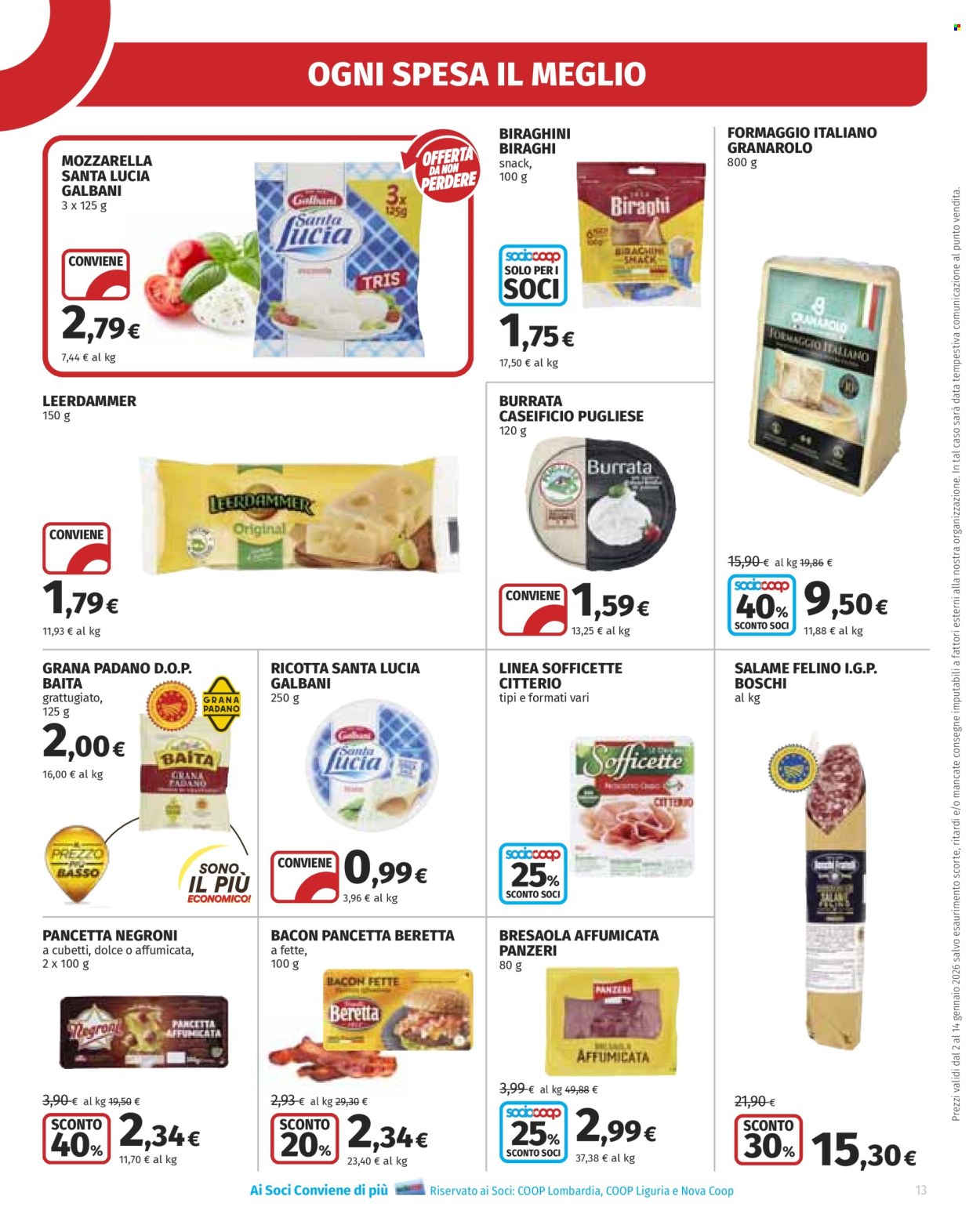 Volantino Coop - 2/1/2026 - 14/1/2026. Pagina 13
