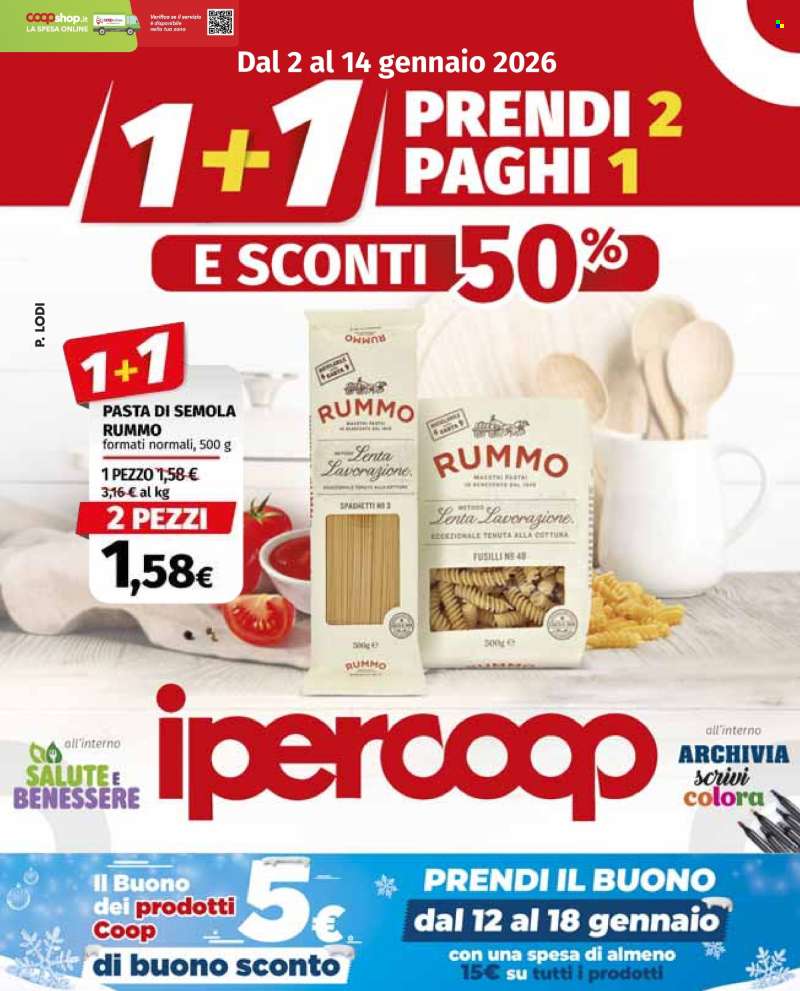 Volantino Coop - 2/1/2026 - 14/1/2026.