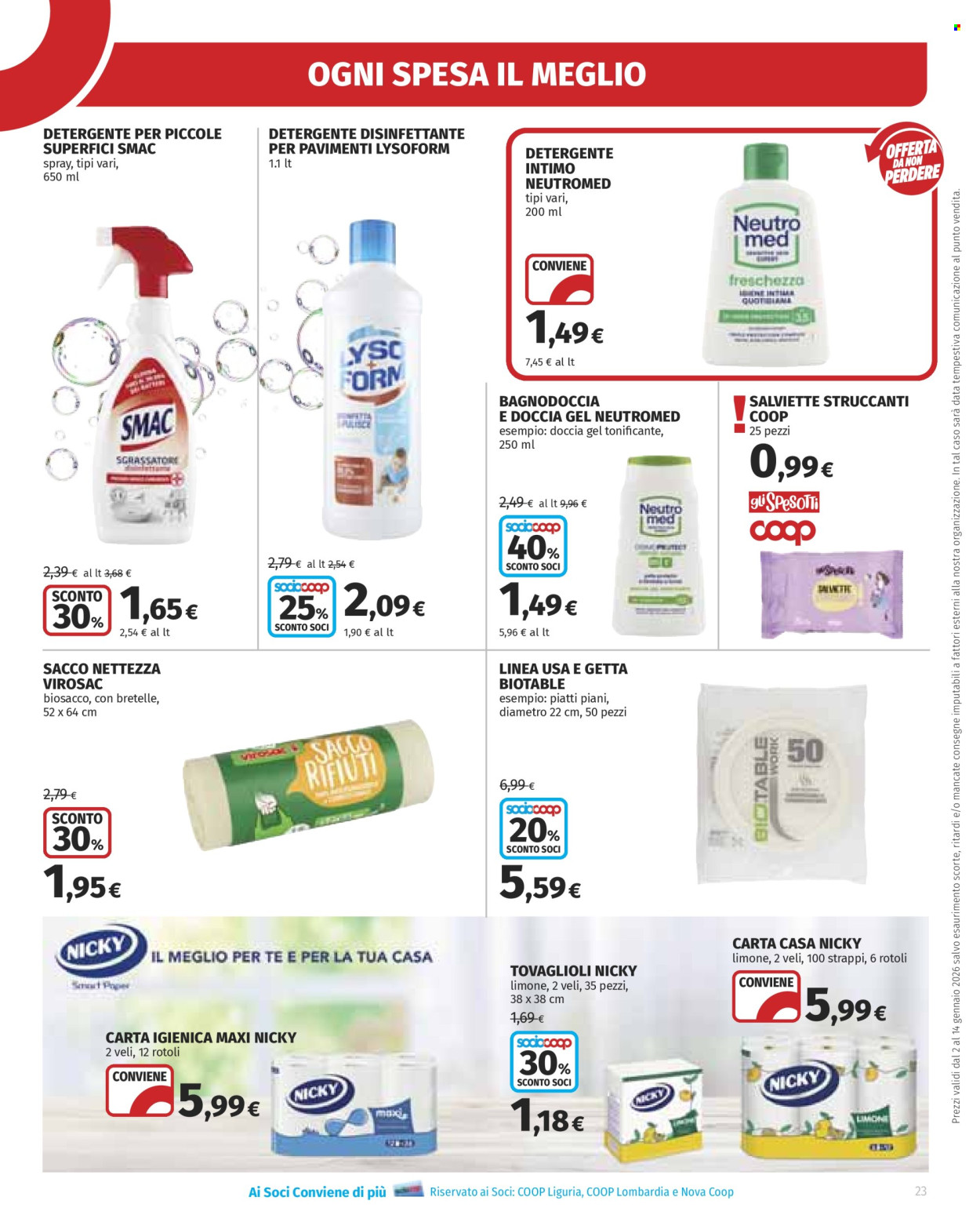 Volantino Coop - 2/1/2026 - 14/1/2026. Pagina 23