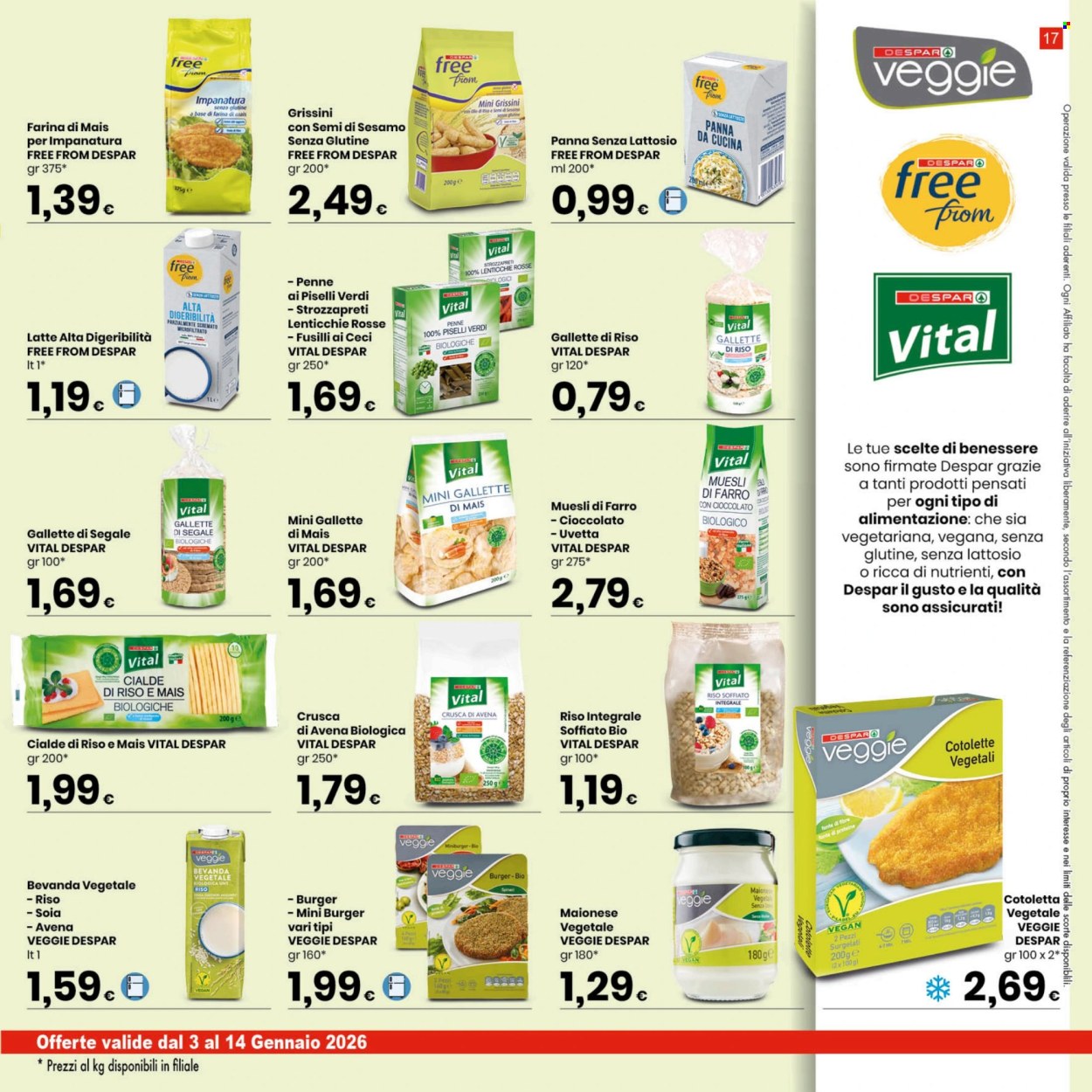 Volantino Despar - 3/1/2026 - 14/1/2026. Pagina 17