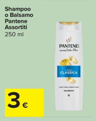 Shampoo o Balsamo Pantene Assortiti