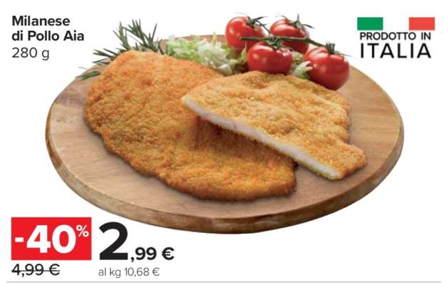 Milanese di Pollo Aia