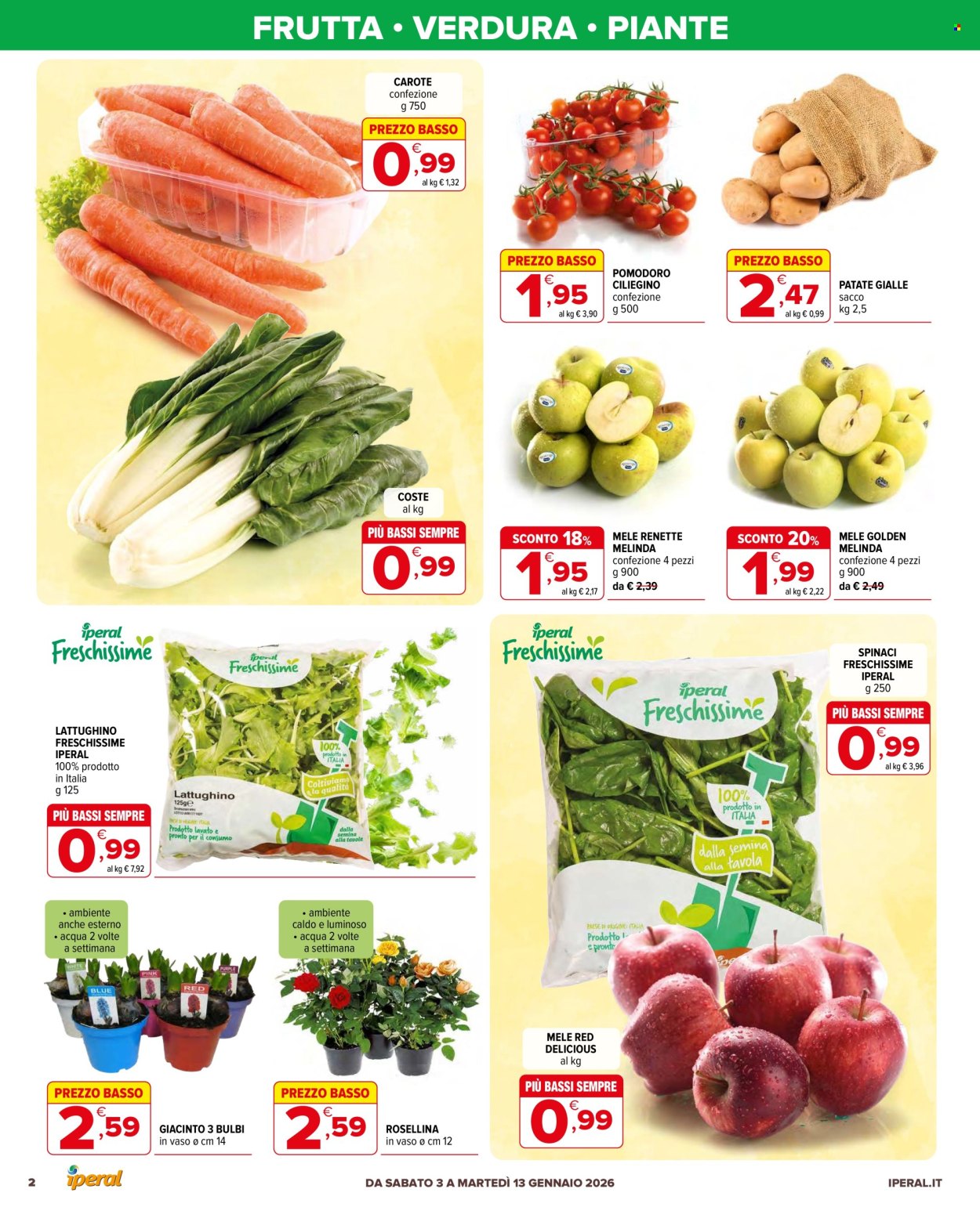 Volantino Iperal - 3/1/2026 - 13/1/2026. Pagina 2