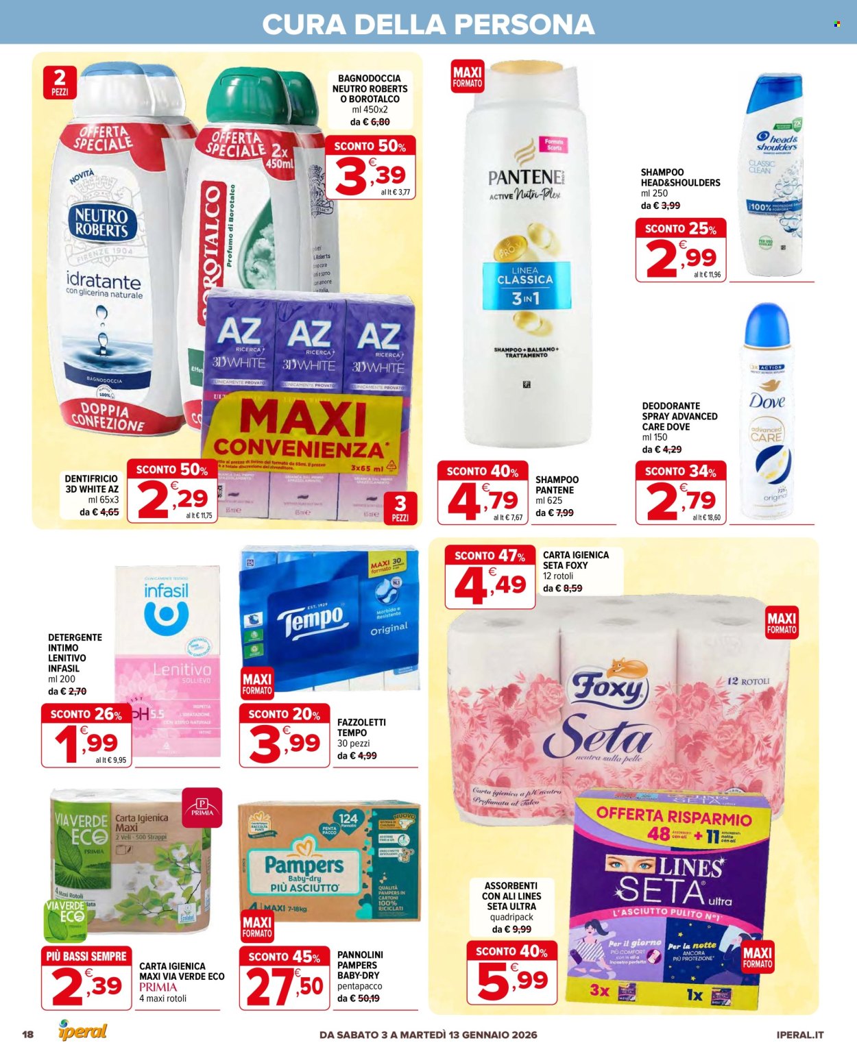 Volantino Iperal - 3/1/2026 - 13/1/2026. Pagina 18