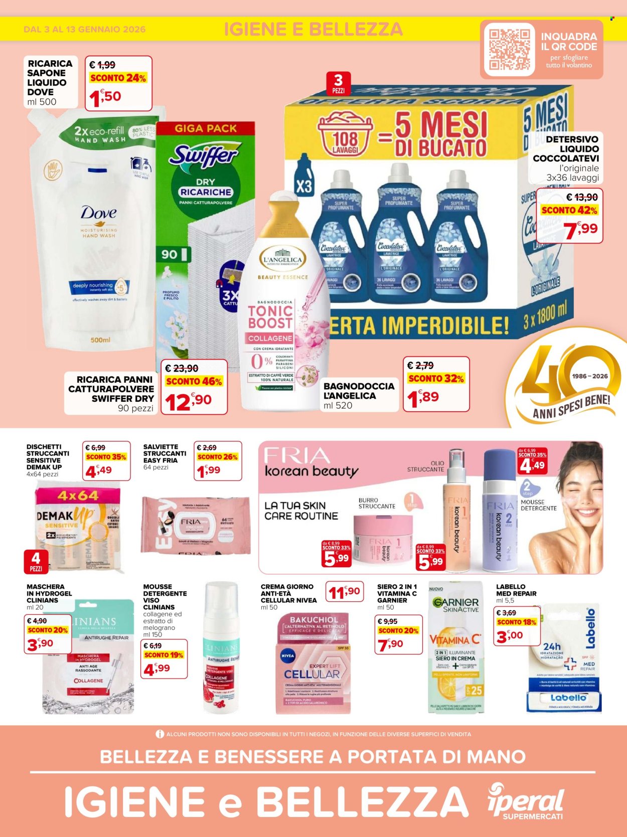 Volantino Iperal - 3/1/2026 - 13/1/2026. Pagina 1
