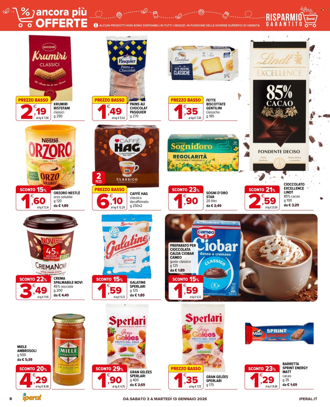Volantino Iperal - 3/1/2026 - 13/1/2026. Pagina 8