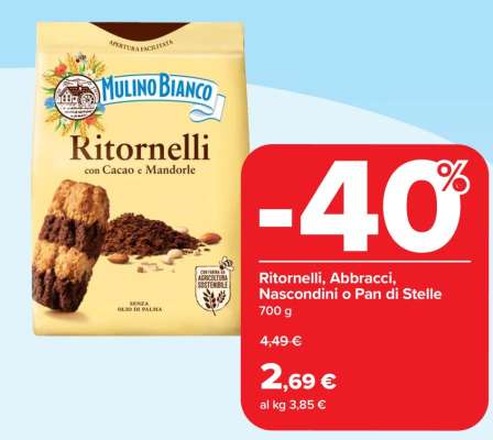 Ritornelli, Abbracci, Nascondini o Pan di Stelle