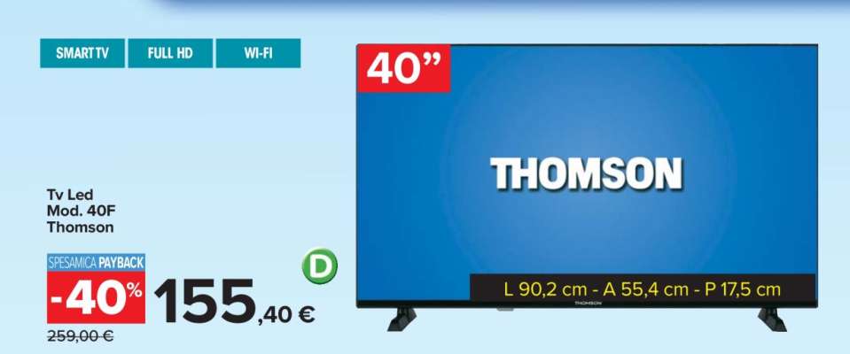 Tv Led Mod. 40F Thomson
