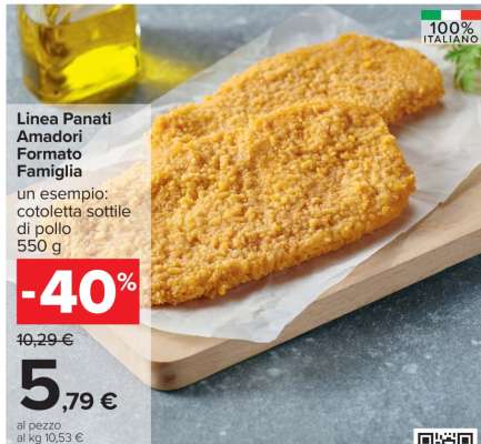 Linea Panati Amadori Formato Famiglia