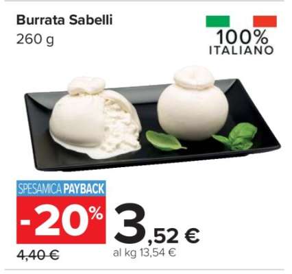 Burrata Sabelli