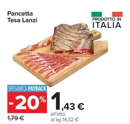 Pancetta Tesa Lanzi