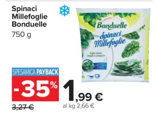 Spinaci Millefoglie Bonduelle