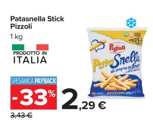 Patasnella Stick Pizzoli