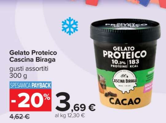 Gelato Proteico Cascina Biraga