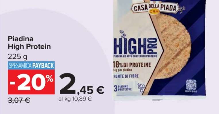 Piadina High Protein