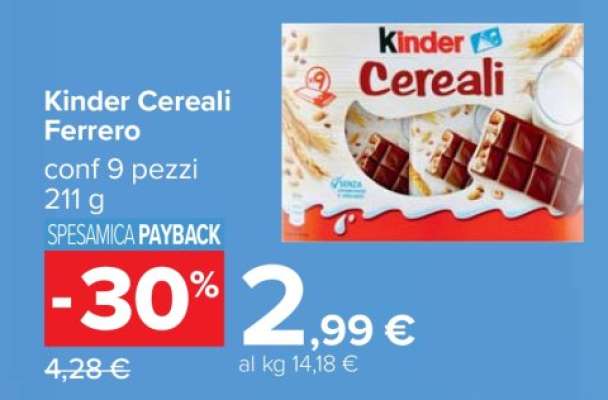 Kinder Cereali Ferrero