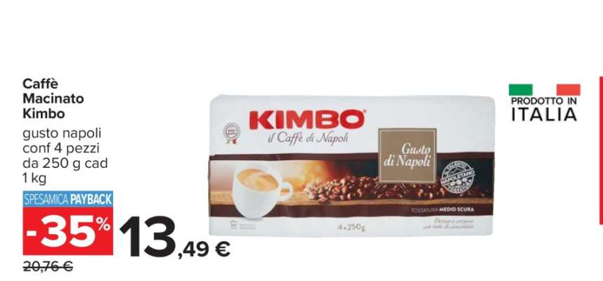 Caffè Macinato Kimbo