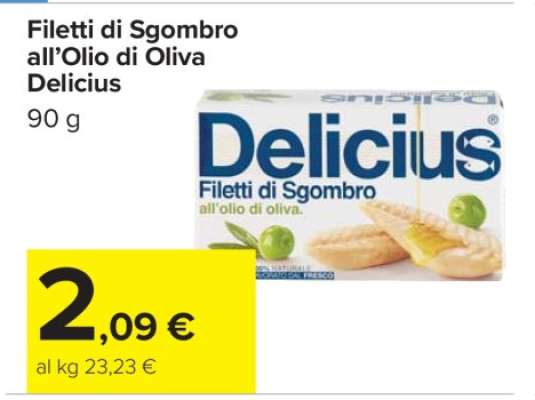 Filetti di Sgombro All’Olio di Oliva Delicius
