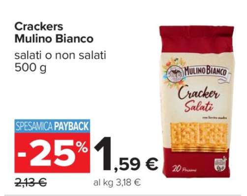 Crackers MULINO BIANCO
