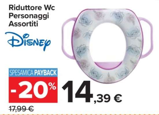 Riduttore Wc Personaggi Assortiti Disney