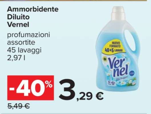 Ammorbidente Diluìto Vernel