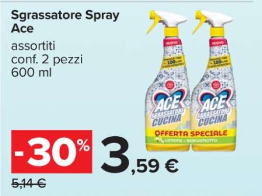 Sgrassatore Spray Ace