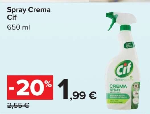 Spray Crema Cif