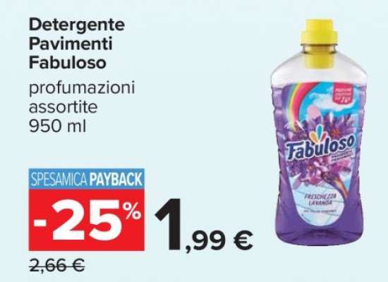Detergente Pavimenti Fabuloso