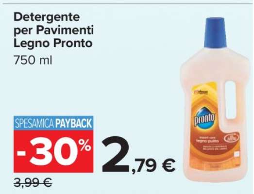 Detergente per Pavimenti Legno Pronto