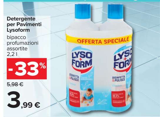 Detergente per Pavimenti Lysoform