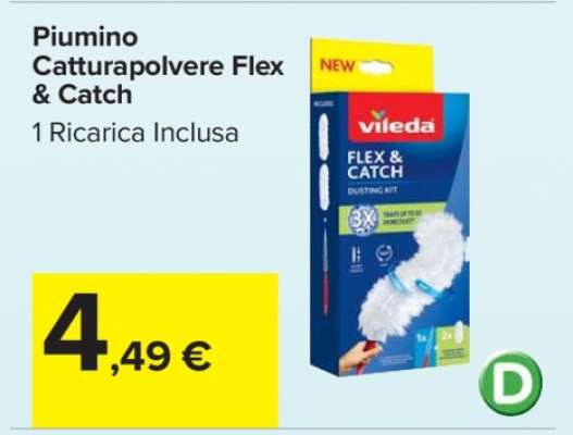 Piumino Catturapolvere Flex & Catch