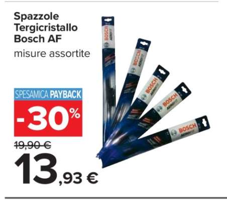 Spazzole Tergicristallo Bosch AF