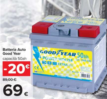 Batteria Auto Good Year