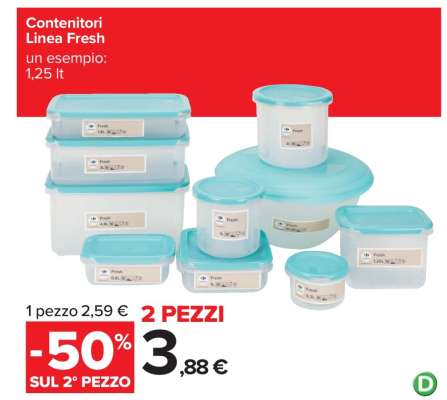 Contenitori Linea Fresh