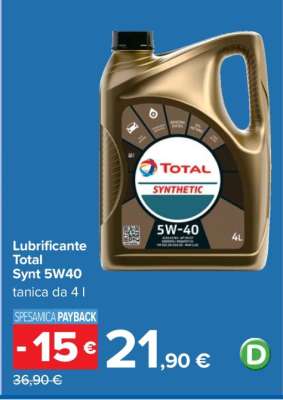 Lubrificante Total Synt 5W40
