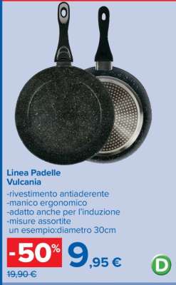 Linea Padelle Vulcania