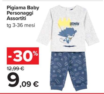 Pigiama Baby Personaggi Assortiti