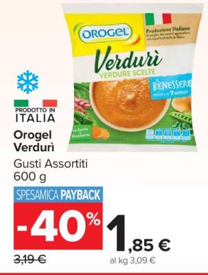 Orogel Verdurì