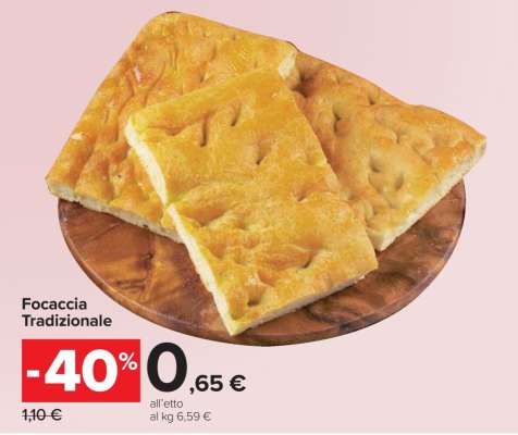Focaccia Tradizionale