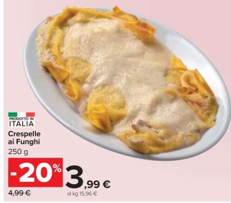 Crespelle ai Funghi
